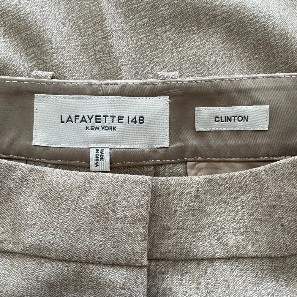LAFAYETTE 148 ‘Clinton’ Virgin Wool Trouser Pants Women’s Size 6 - Picture 6 of 12